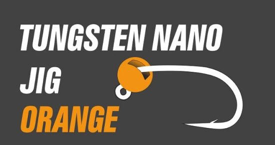 MB Lures volframa Nano Jig #12 0.1g - 1.4g Fluo Oranža / Tungsten Nano Jig #12 0.1g-1.4g Fluo Orange